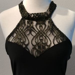 NWT  Symphony halter dress  SZ M